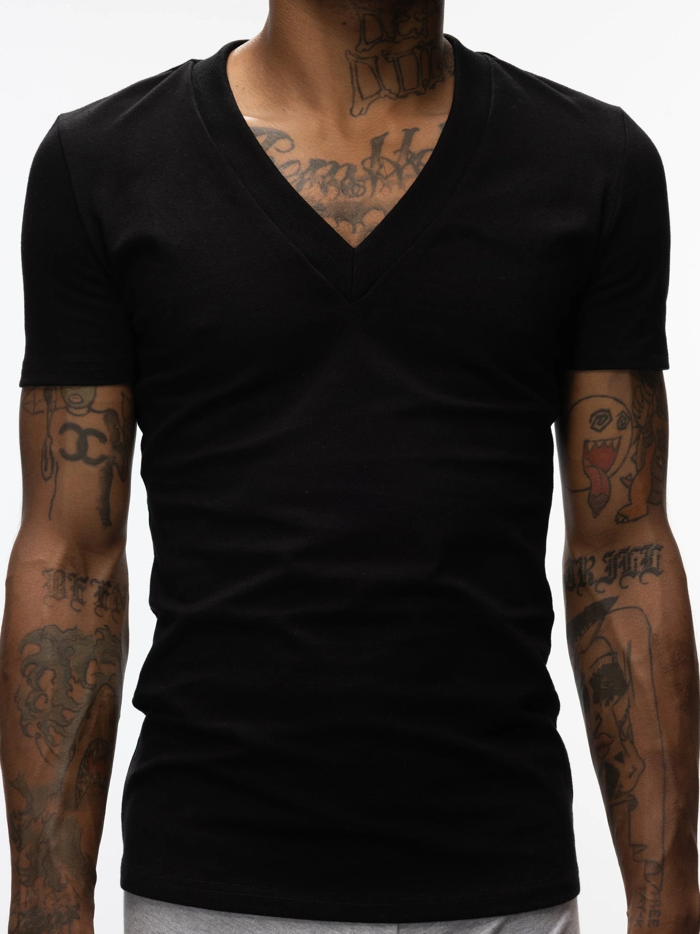 Black V-Neck